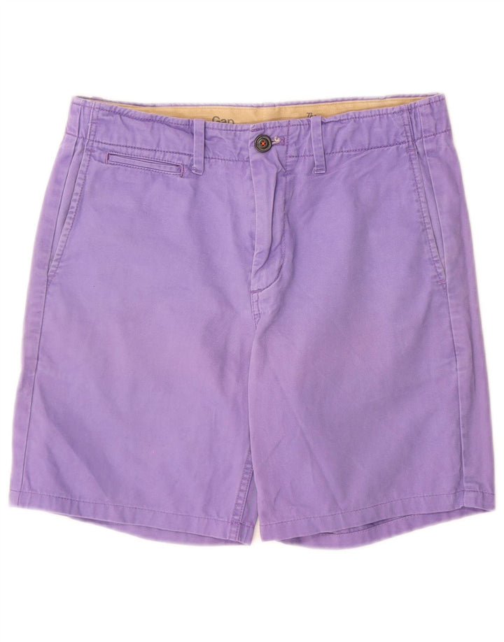Gap Herren Chino-Shorts W29 Mittelviolette Baumwolle