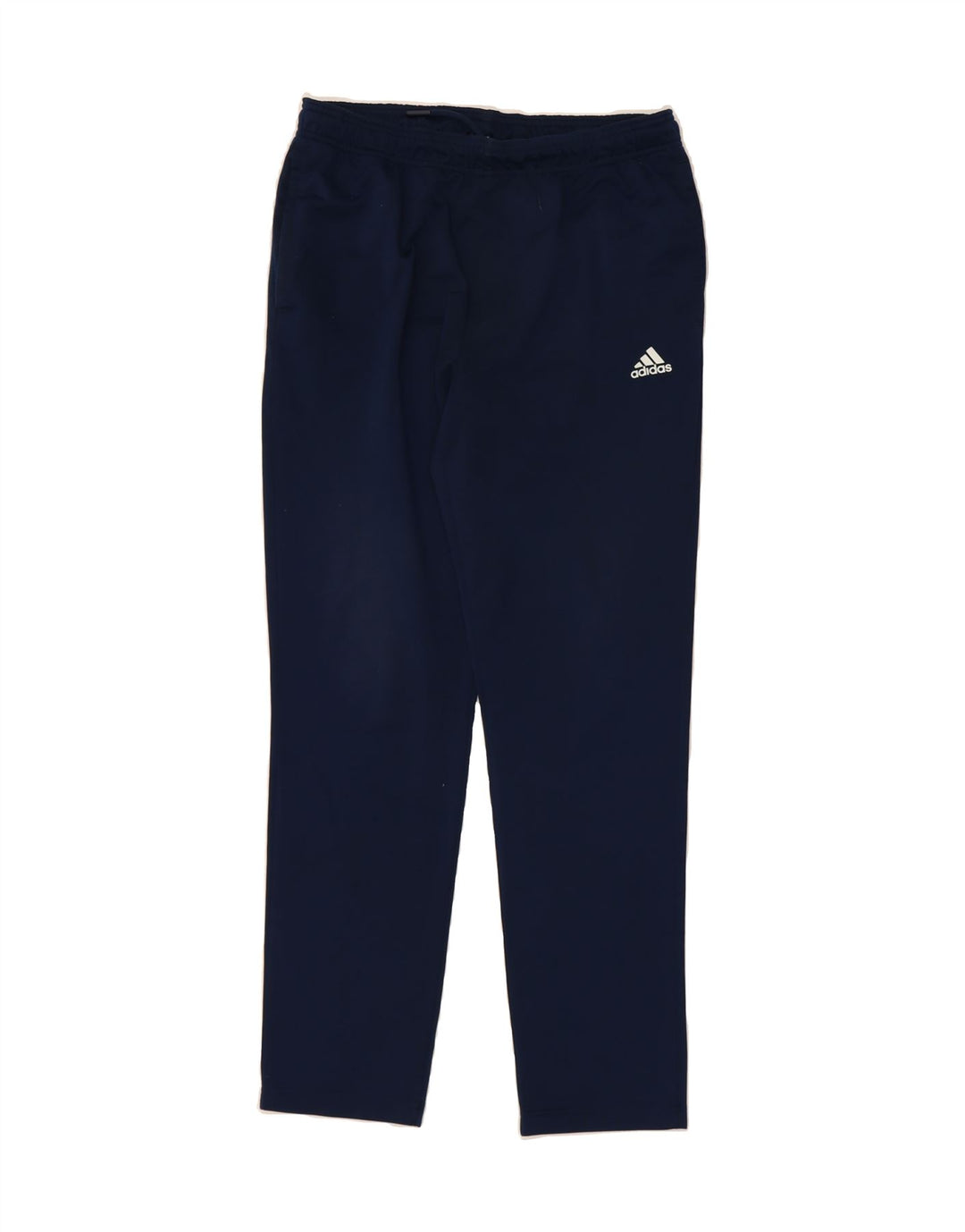 ADIDAS Mens Tracksuit Trousers UK 42/44 Large Navy Blue Polyester Vintage Adidas and Second-Hand Adidas from Messina Hembry 