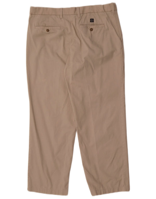 Marks & Spencer Herren Blue Harbour Gerade Chinohose W36 L29 Beige
