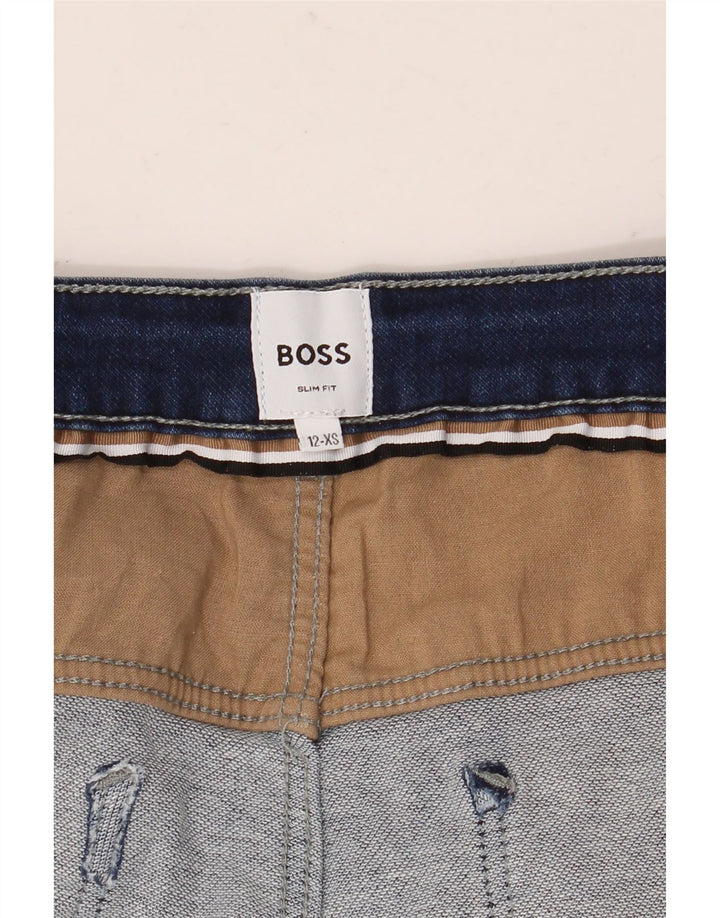 HUGO BOSS Slim-Jeans für Jungen, 11–12 Jahre, XS, Blau