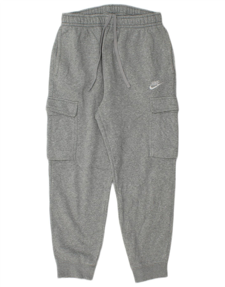 Nike Herren Cargo-Trainingshose, Jogginghose, Größe S, Grau, Baumwolle