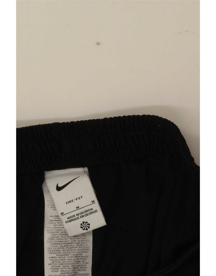 Nike Herren Dri Fit Trainingshose Mittelschwarzes Colourblock-Polyester