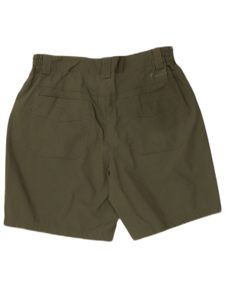 Mountain Warehouse Damen Chinoshorts UK 12 Medium W30 Khaki Polyester