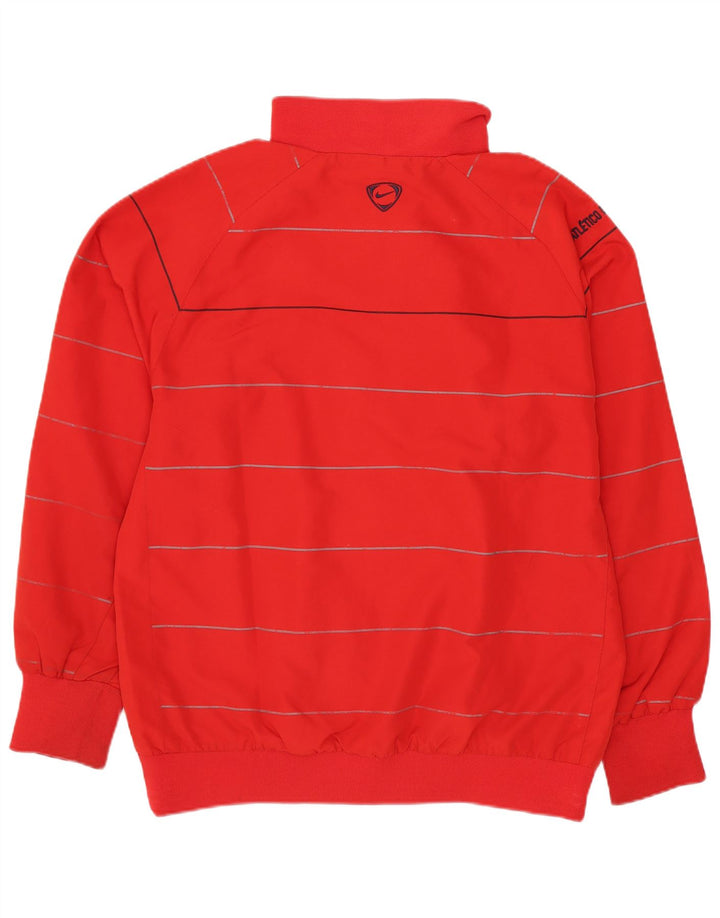 Nike Jungen Grafik-Trainingsanzug-Top-Jacke, 13–14 Jahre, XL, rot gestreift, Polyester
