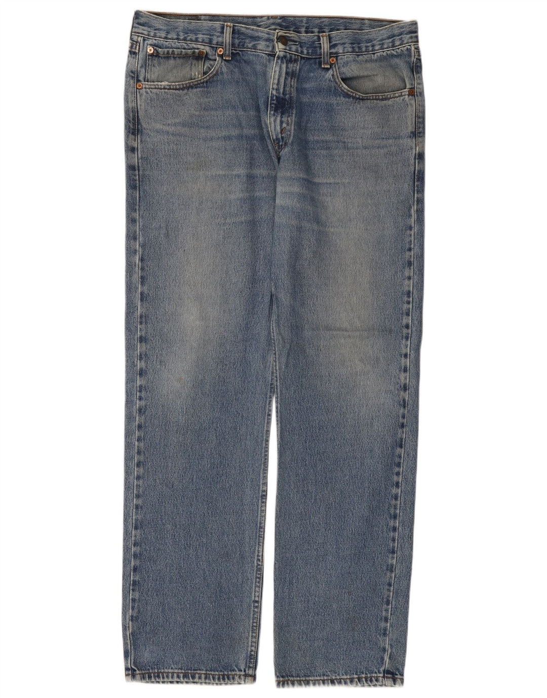 Levi's Herren 581 Straight Jeans W36 L32 Blaue Baumwolle