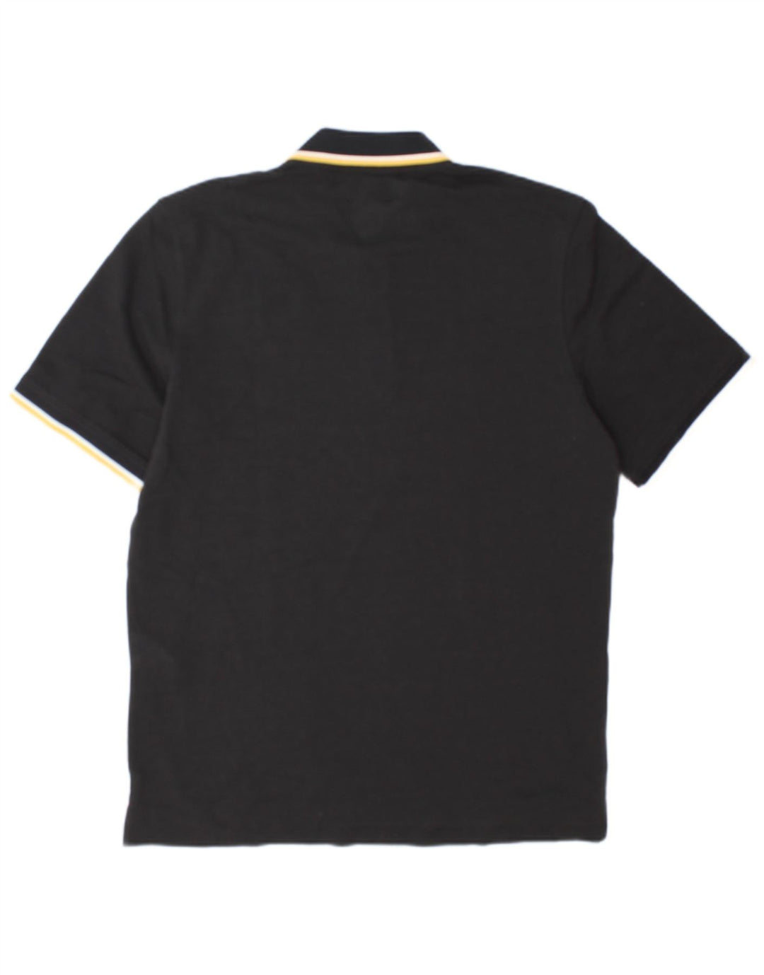 Jack & Jones Herren-Poloshirt, groß, aus schwarzer Baumwolle