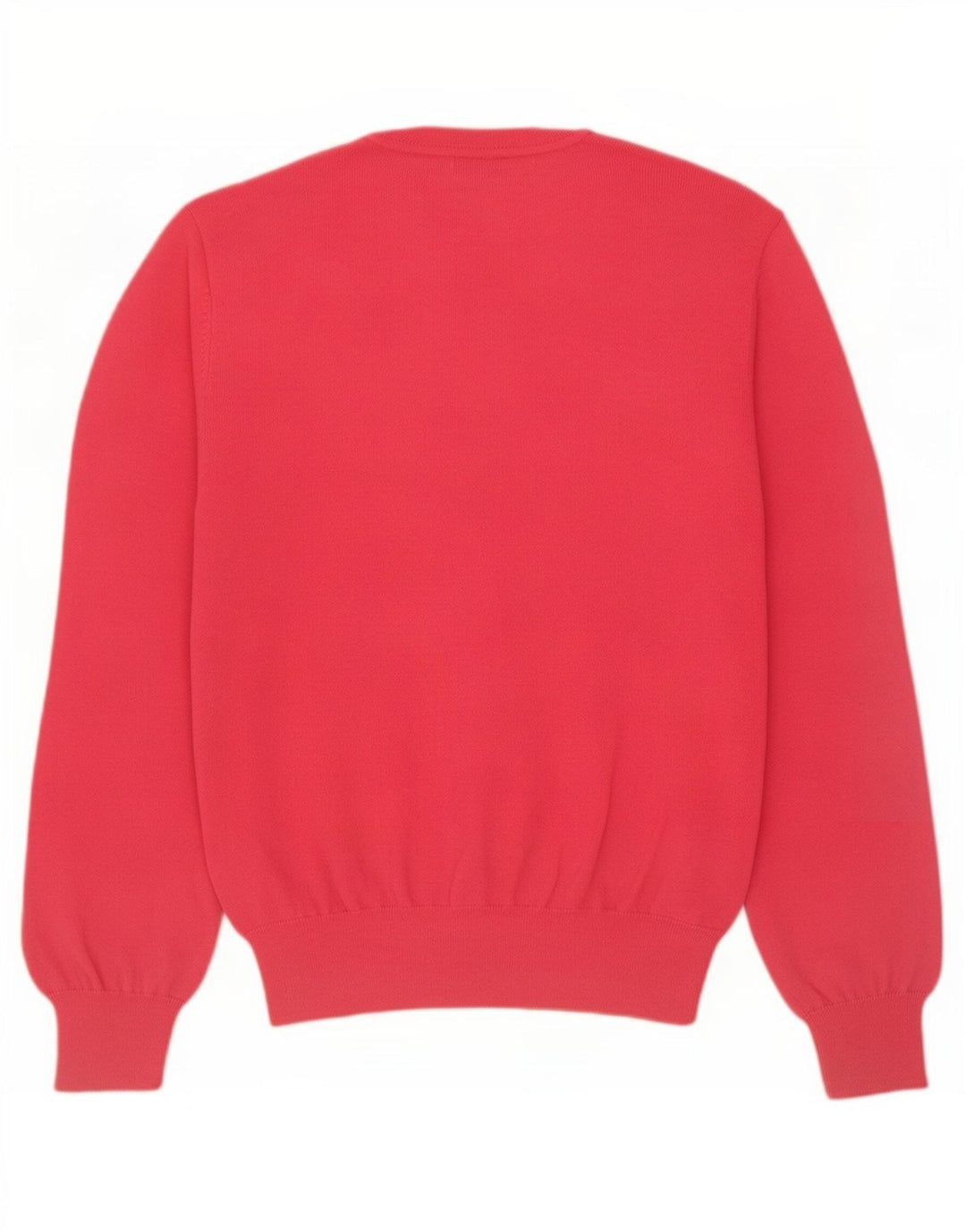 Paul Smith Herren-Pullover mit V-Ausschnitt, XL, rote Wolle