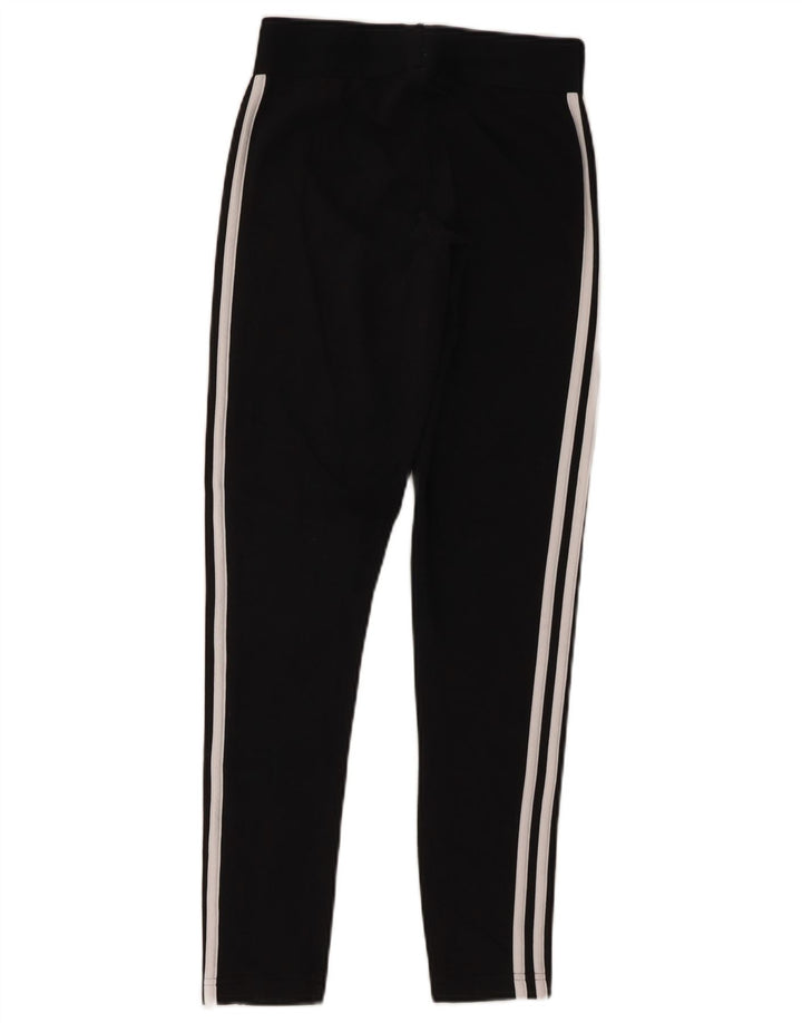 ADIDAS Damen Leggings UK 8/10 Small Schwarz