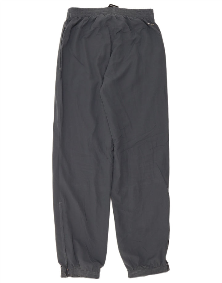Adidas Herren-Trainingshose, Jogginghose, klein, grau, Polyester