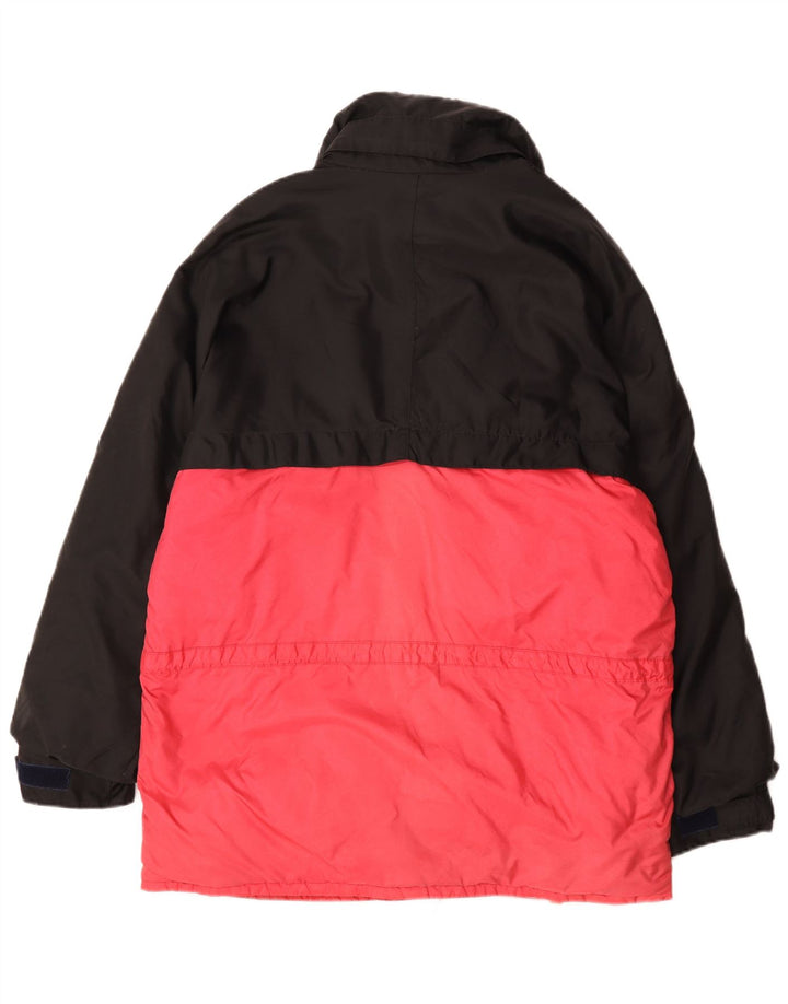 Dolomite Herren-Skijacke mit lockerer Passform, UK 38, mittelrosa, Colourblock-Nylon