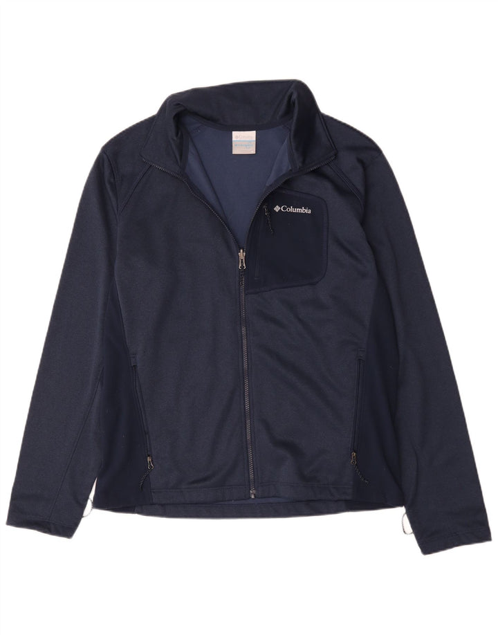 Columbia Herren Interchange Liner Trainingsanzug Top Jacke Mittel Marineblau