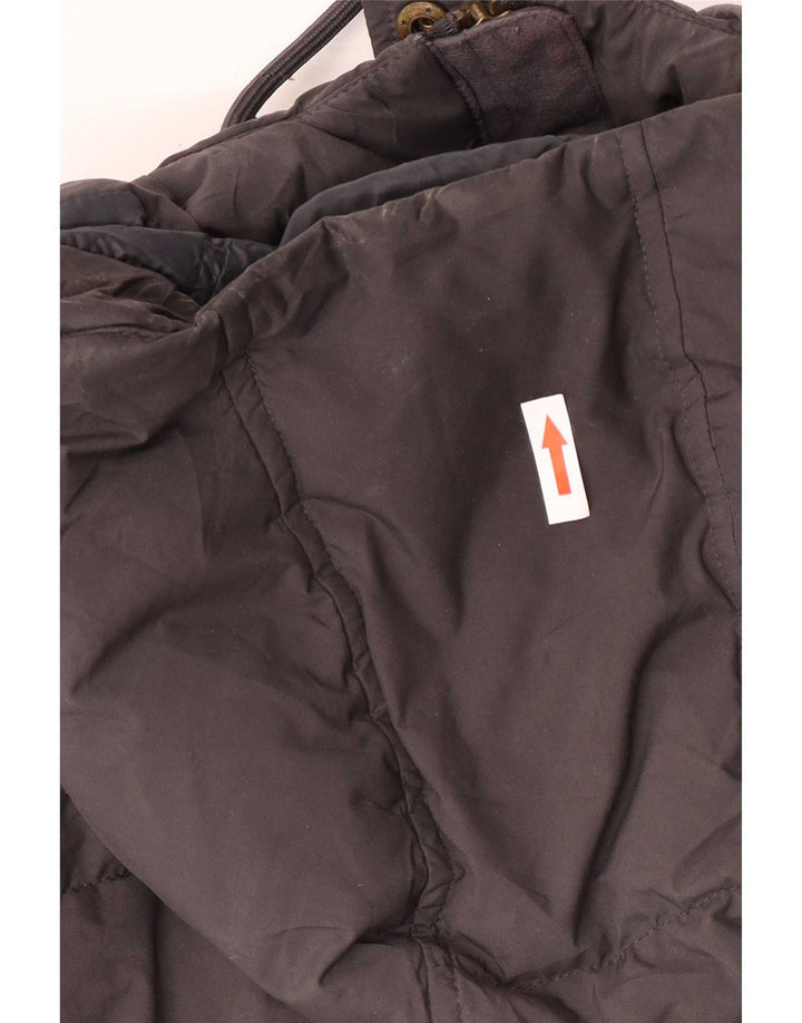 Mountain Warehouse Wattierter Damenmantel mit Kapuze, UK 18, XL, Grau, Polyester