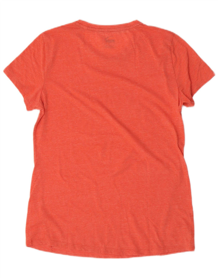 Puma Damen Grafik T-Shirt Top UK 14 Large Orange