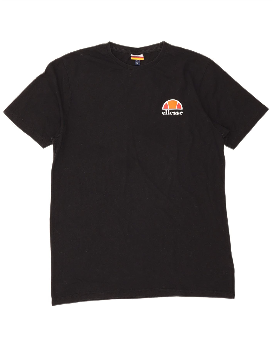 Ellesse Herren T-Shirt Top Large Schwarz
