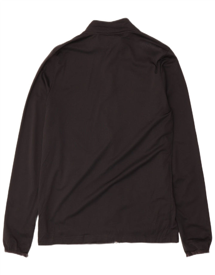 Nike Herren-Trainingsanzug-Oberjacke, Mittelschwarzes Polyester