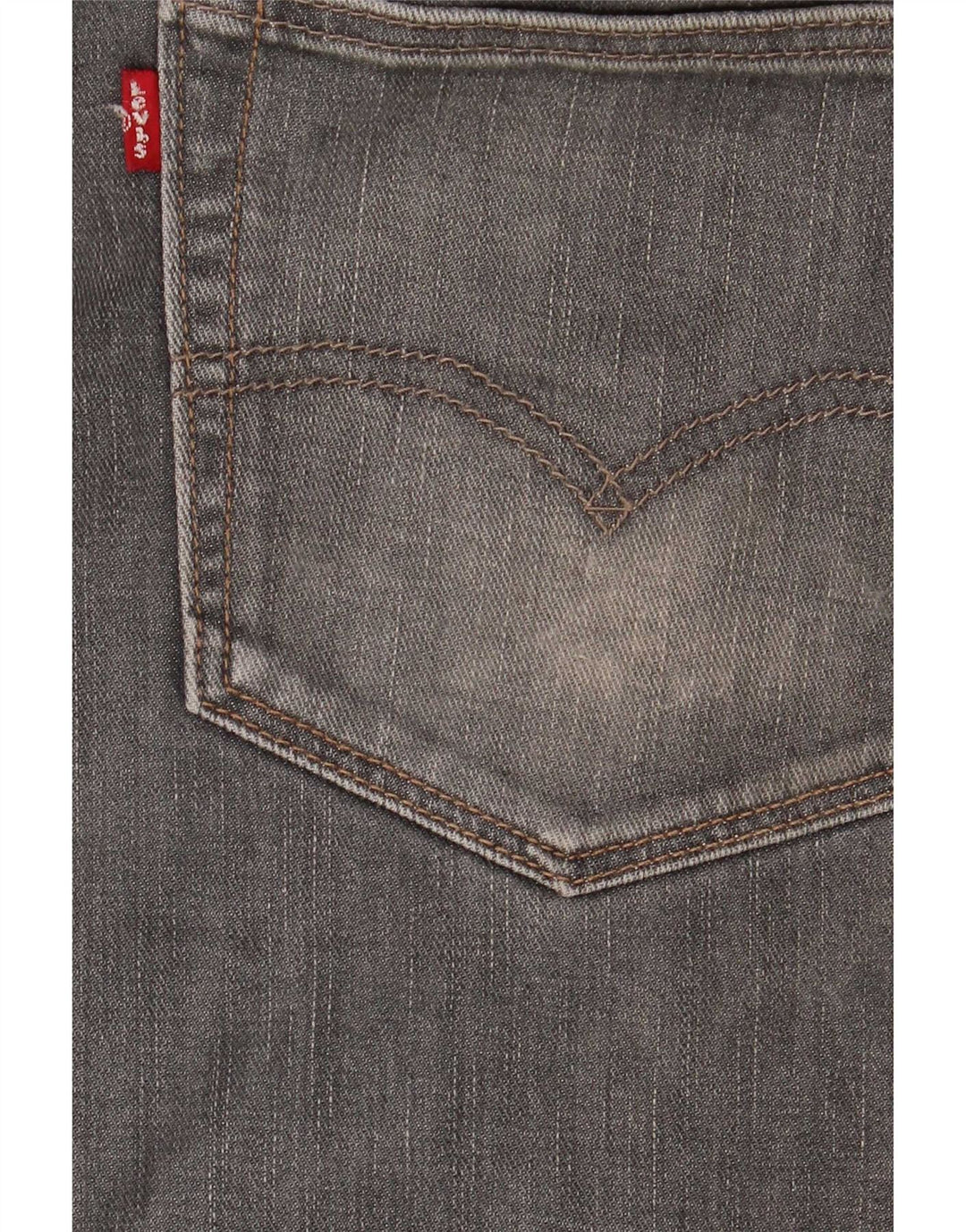 Levi's Herren 504 Straight Jeans W36 L34 Graue Baumwolle