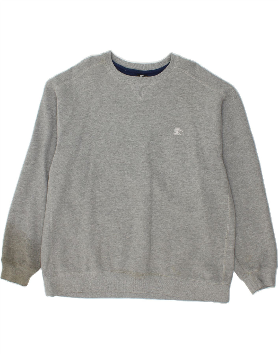 STARTER Mens Sweatshirt Jumper UK 46/48 XL Grey Cotton Vintage Starter and Second-Hand Starter from Messina Hembry 