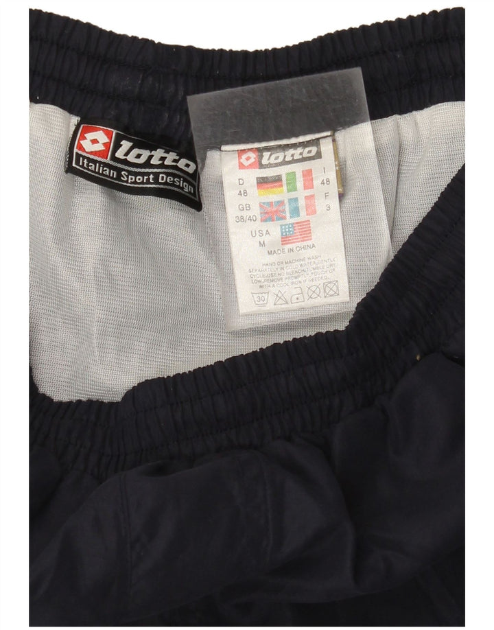 LOTTO Herren-Sportshorts UK 38/40 Mittelmarineblaues Polyester