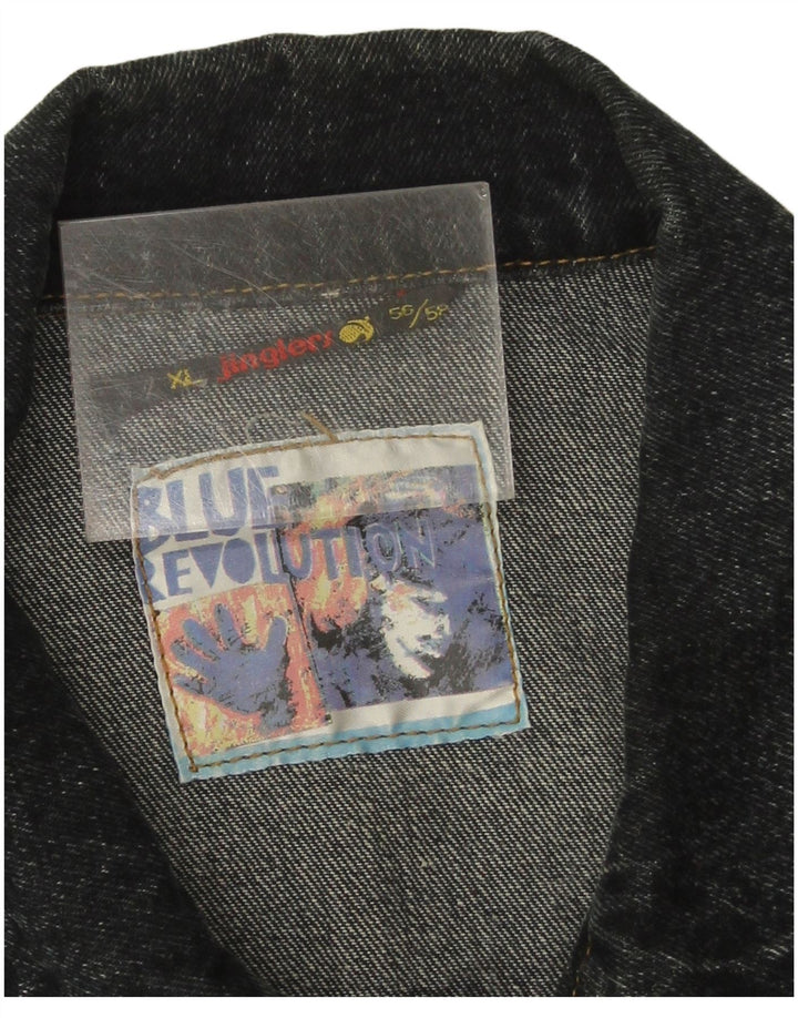 Jinglers Herren Jeansjacke UK 42 XL Marineblau