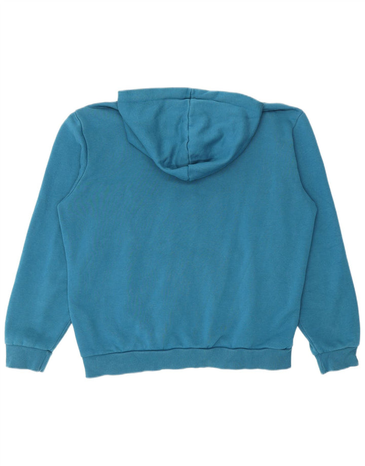 Puma Herren Graphic Hoodie Pullover mittelblaue Baumwolle