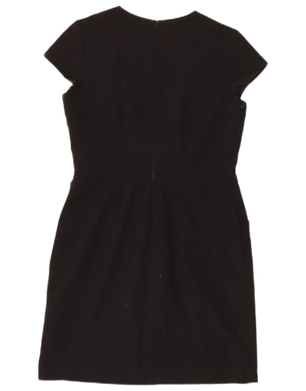 Boden Damen Etuikleid UK 14 Large Schwarz Polyester