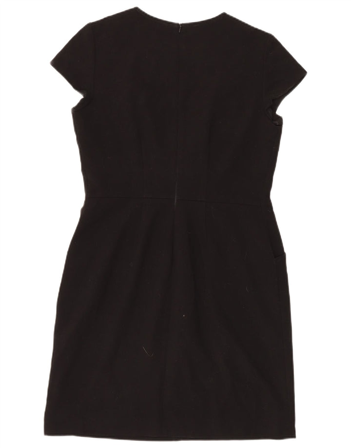Boden Damen Etuikleid UK 14 Large Schwarz Polyester