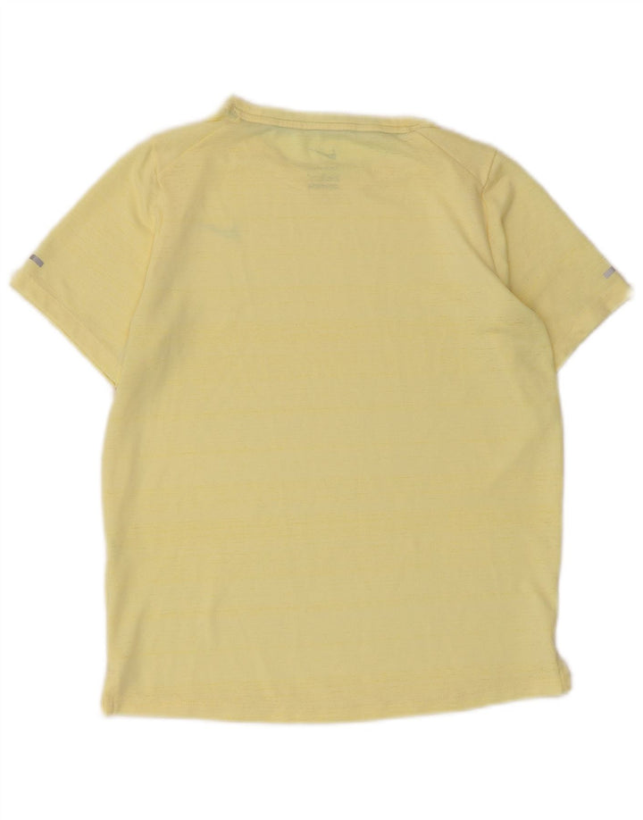 Nike Jungen Dri Fit T-Shirt Top 10–11 Jahre Mittelgelb