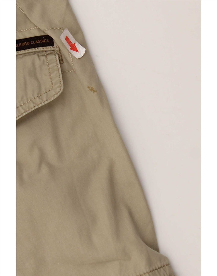 Marlboro Classics Herren-Cargoshorts W34, große Khaki-Baumwolle