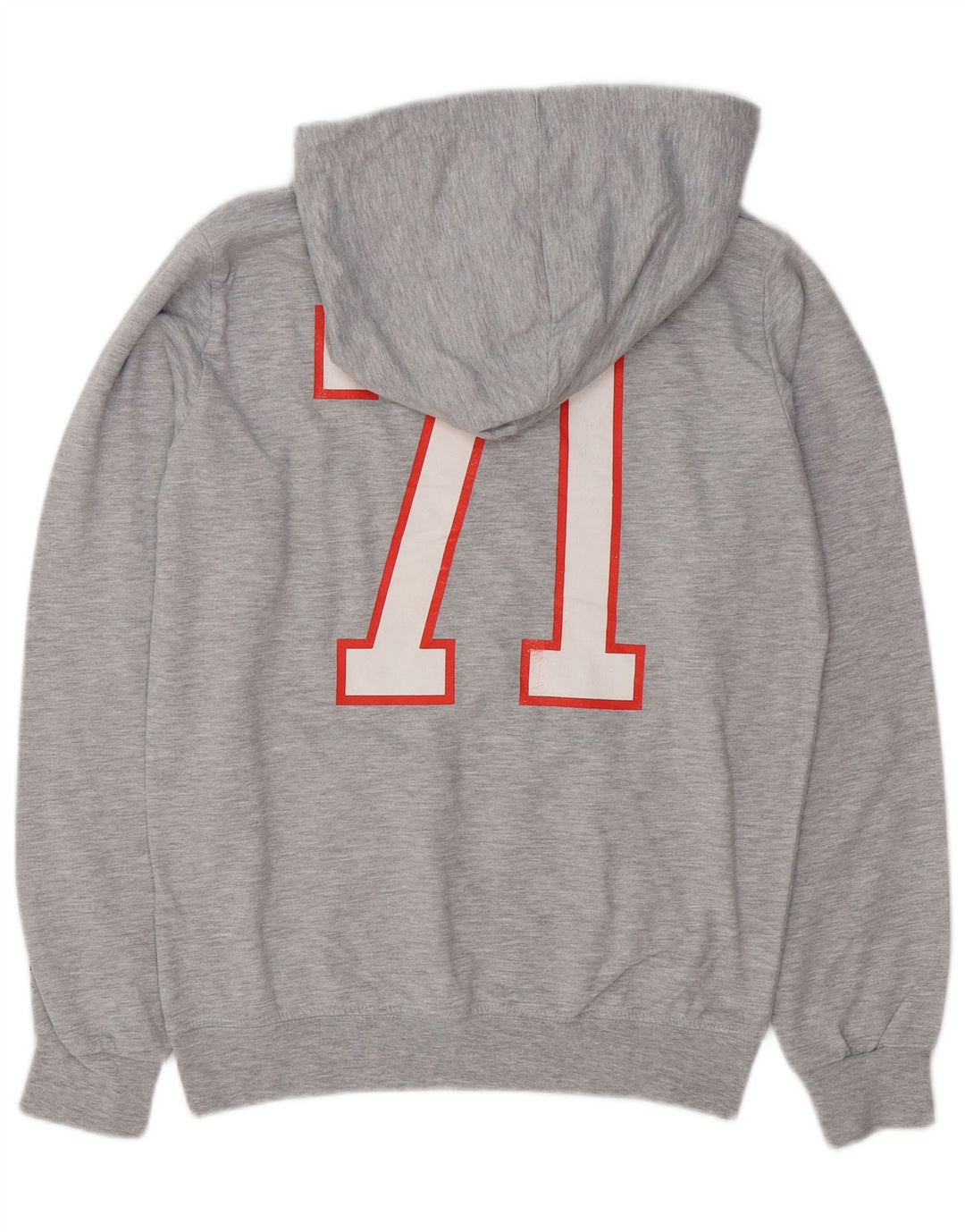 Starter Herren-Kapuzenpullover mit Grafik, mittelgraue Baumwolle
