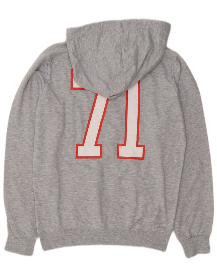 Starter Herren-Kapuzenpullover mit Grafik, mittelgraue Baumwolle