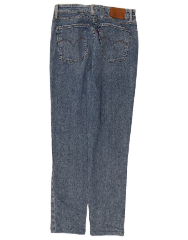 Levi's Damen 721 High Rise Skinny Jeans W29 L26 Blau
