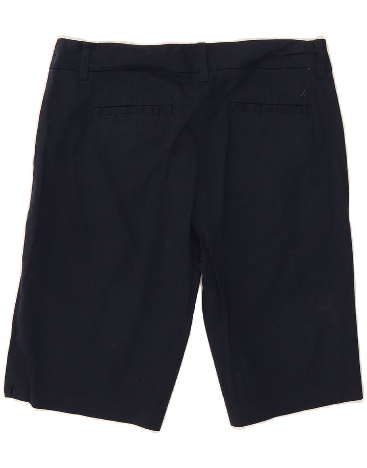 NAUTICA Womens Chino Shorts US 6 Medium W30  Navy Blue Cotton Vintage Nautica and Second-Hand Nautica from Messina Hembry 