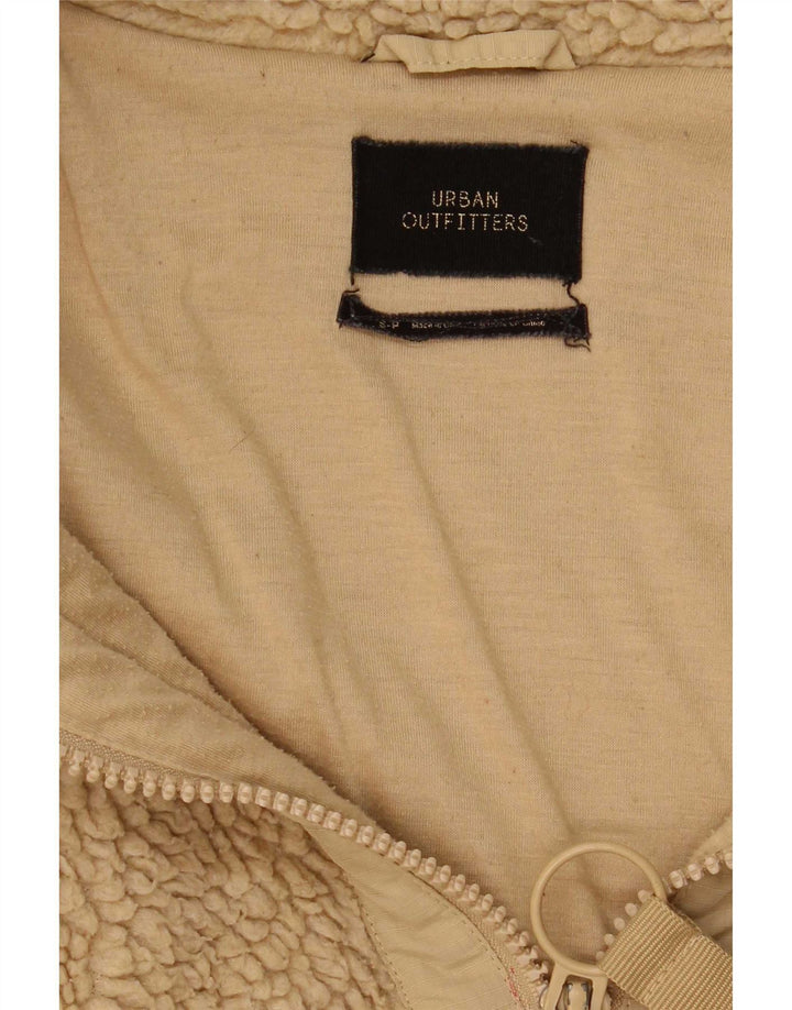 Urban Outfitters Herren Fleecejacke UK 36 Small Beige Polyester