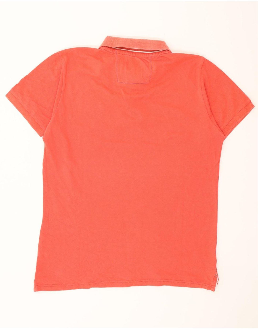 North Sails Herren-Poloshirt mit Grafik, groß, orange, Baumwolle