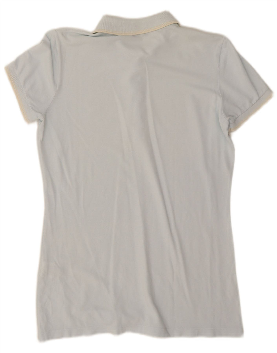Fred Perry Damen Poloshirt UK 16 Große blaue Baumwolle