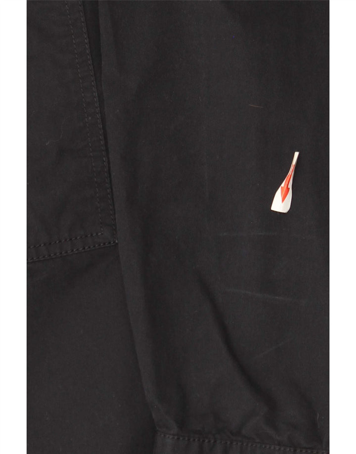 Hugo Boss Herren-Utility-Jacke UK 36 Small Marineblaue Baumwolle