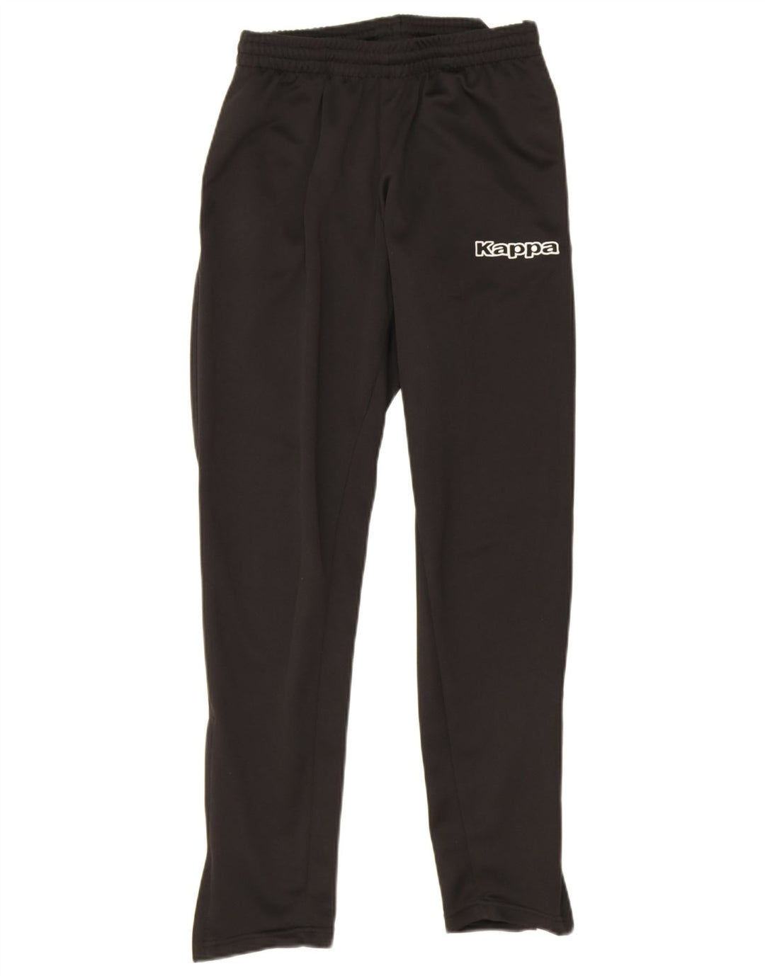 Kappa Herren-Trainingshose mit Grafik, Größe S, Schwarz, Polyester