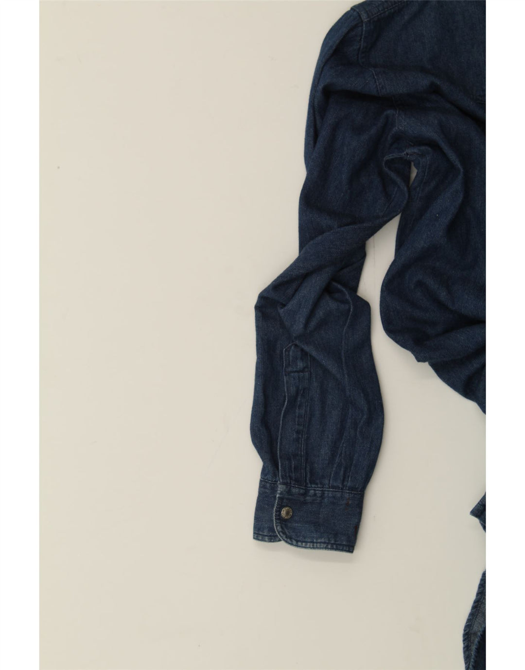 ONE WAY Mens Denim Shirt XL Blue Cotton Vintage ONE WAY and Second-Hand ONE WAY from Messina Hembry 