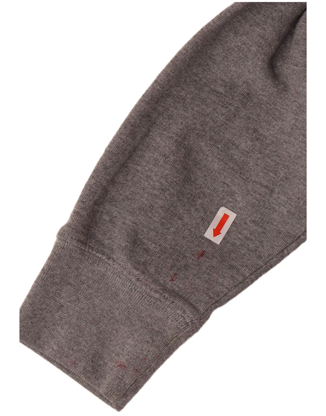 Vans Herren-Kapuzenpullover mit grafischem Reißverschluss, Größe S, Grau, Baumwolle