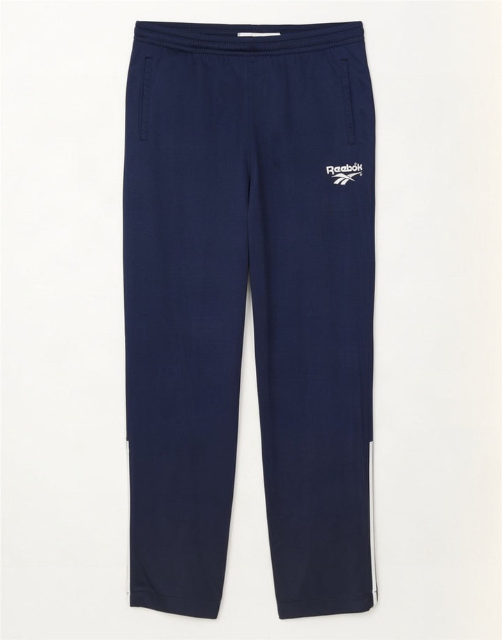 Reebok Herren-Trainingshose, groß, Marineblau, Farbblock