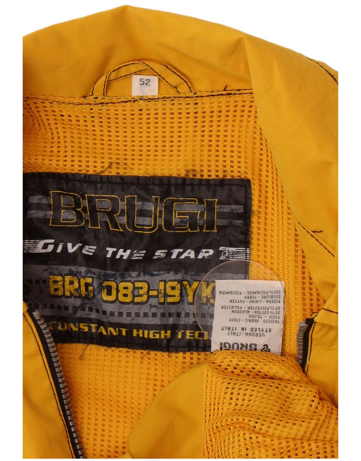 Brugi Herren-Utility-Jacke IT 52 XL, gelbe Baumwolle