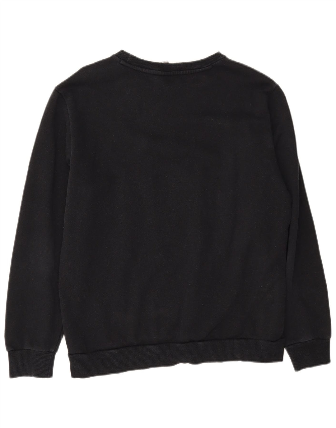 Puma Herren Grafik-Sweatshirt-Pullover aus mittelschwarzer Baumwolle