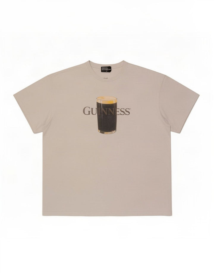 Guinness Herren-T-Shirt mit Grafik, XL, Weiß