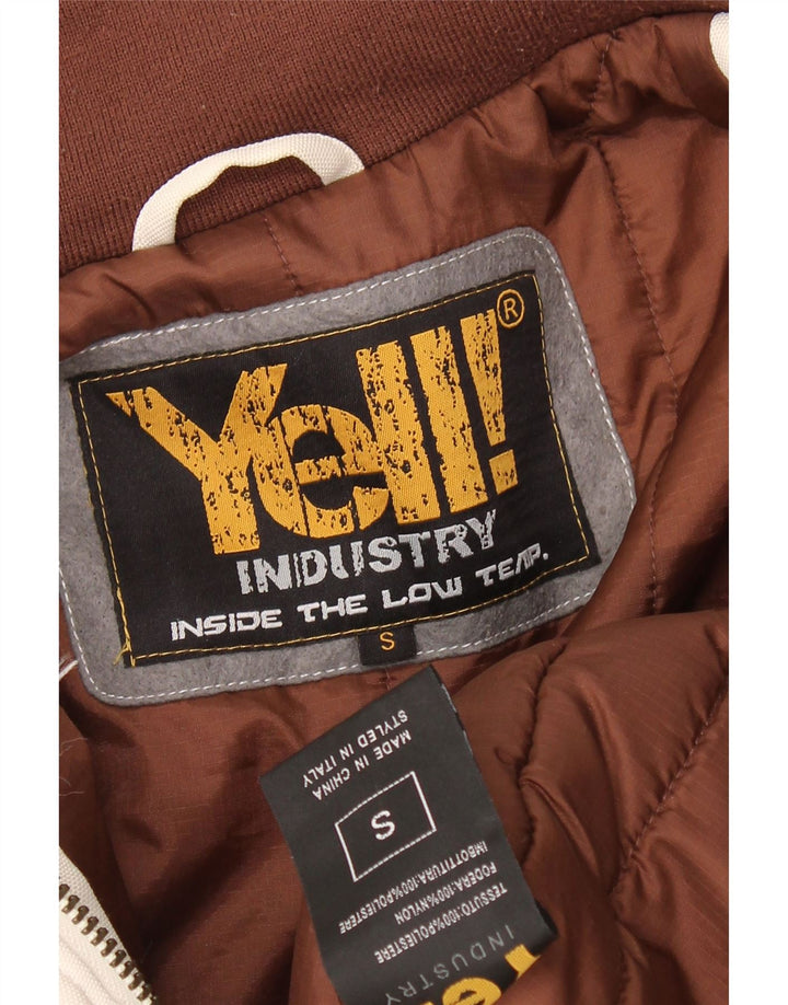 SCHREI! Herren-Bomberjacke mit lockerer Passform, Gr. 36, Weiß, Polyester