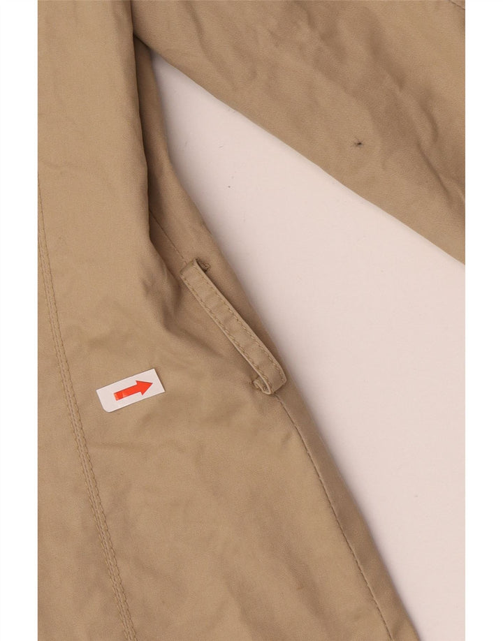 Zara Damen Trenchcoat UK 14 Mittelbeige Baumwolle