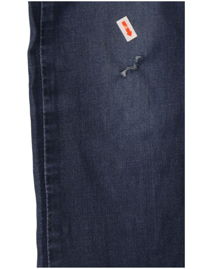 LEE Damen Platinum Label Straight Jeans US 6 Medium W30 L30 Blaue Baumwolle