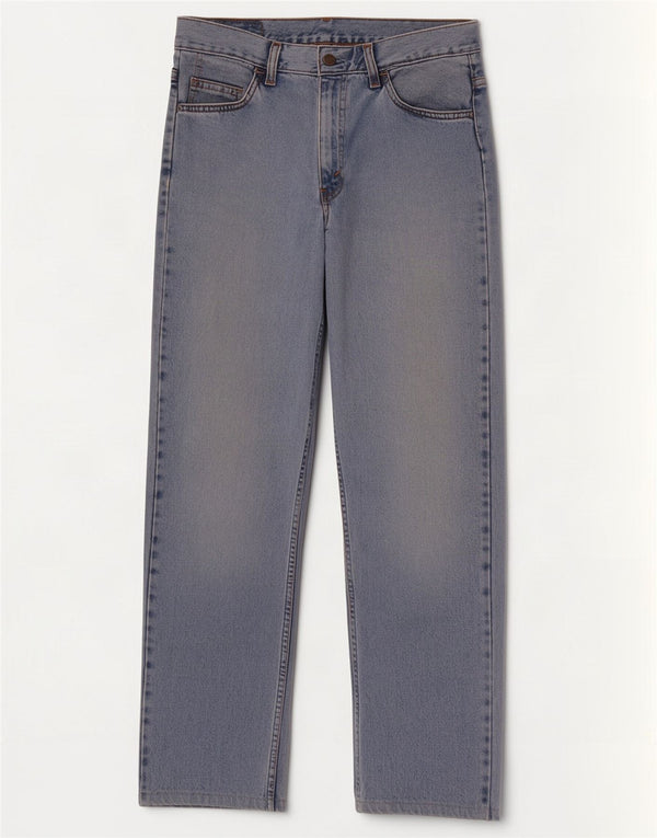 Levi's Herren Straight Jeans W31 L28 Blaue Baumwolle
