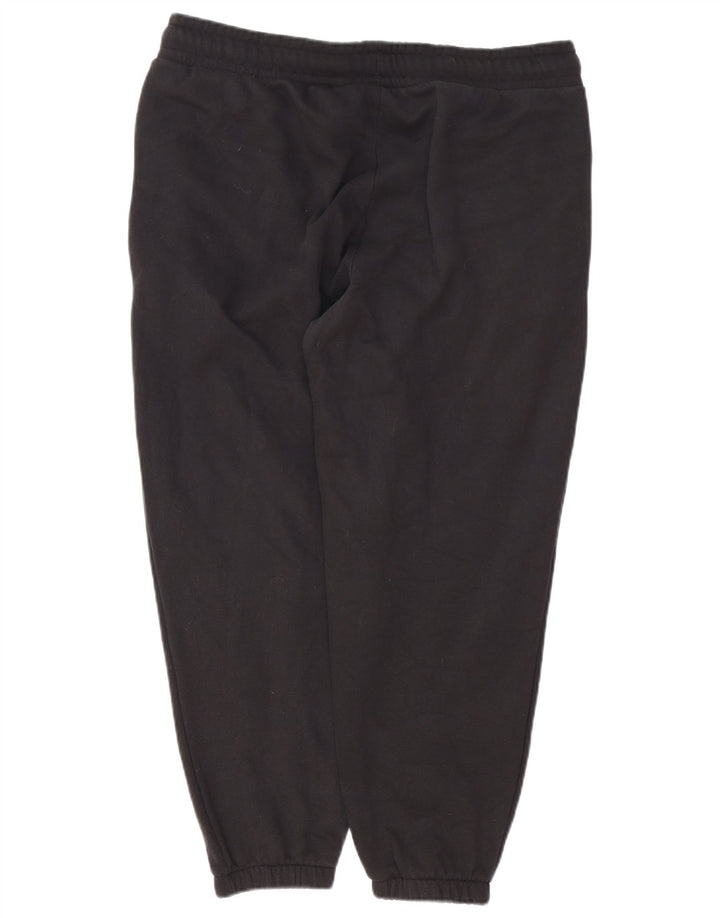 PUMA Damen Trainingshose Jogger UK 18 XL Schwarz Baumwolle