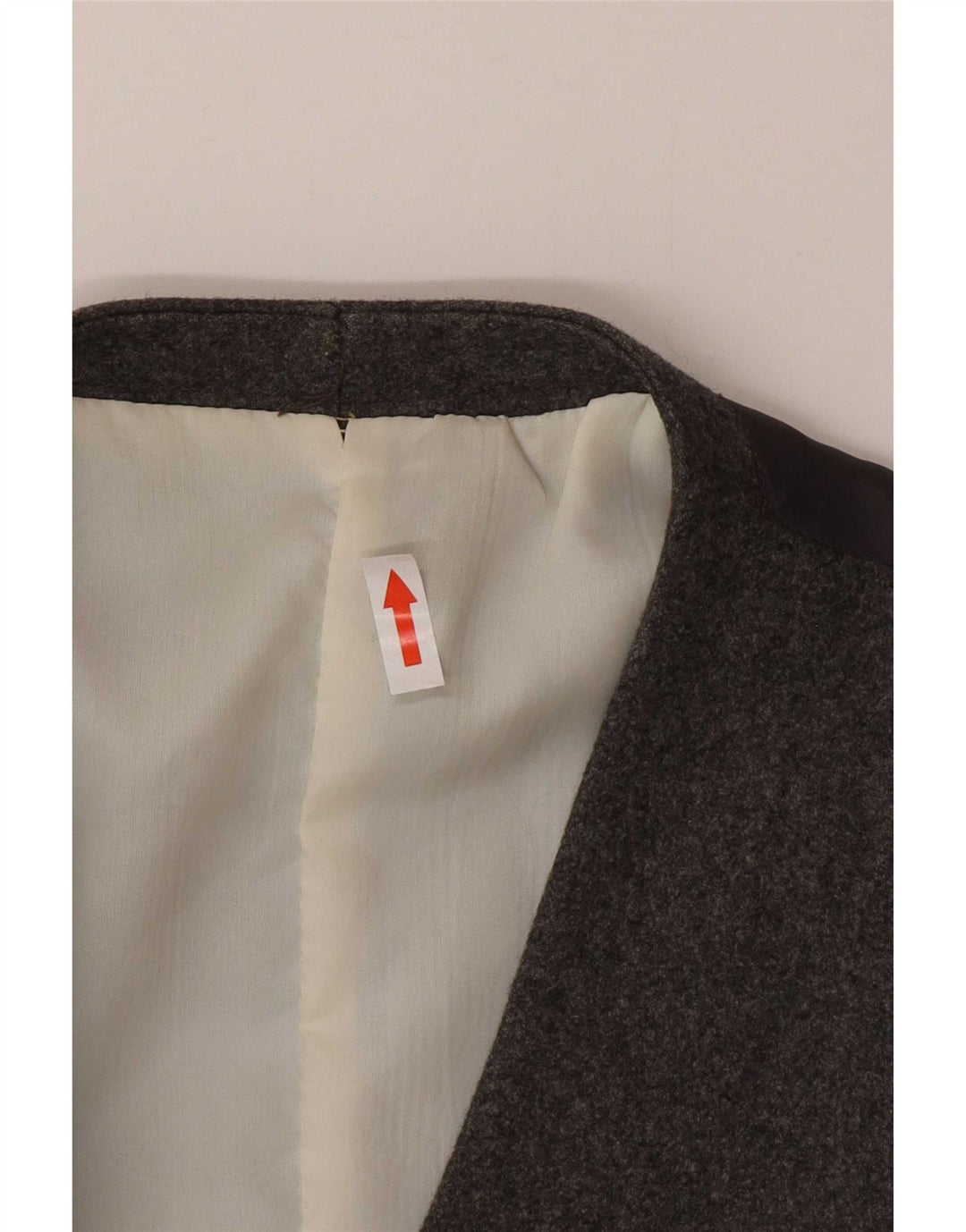 Vintage Herren Weste Klein Grau