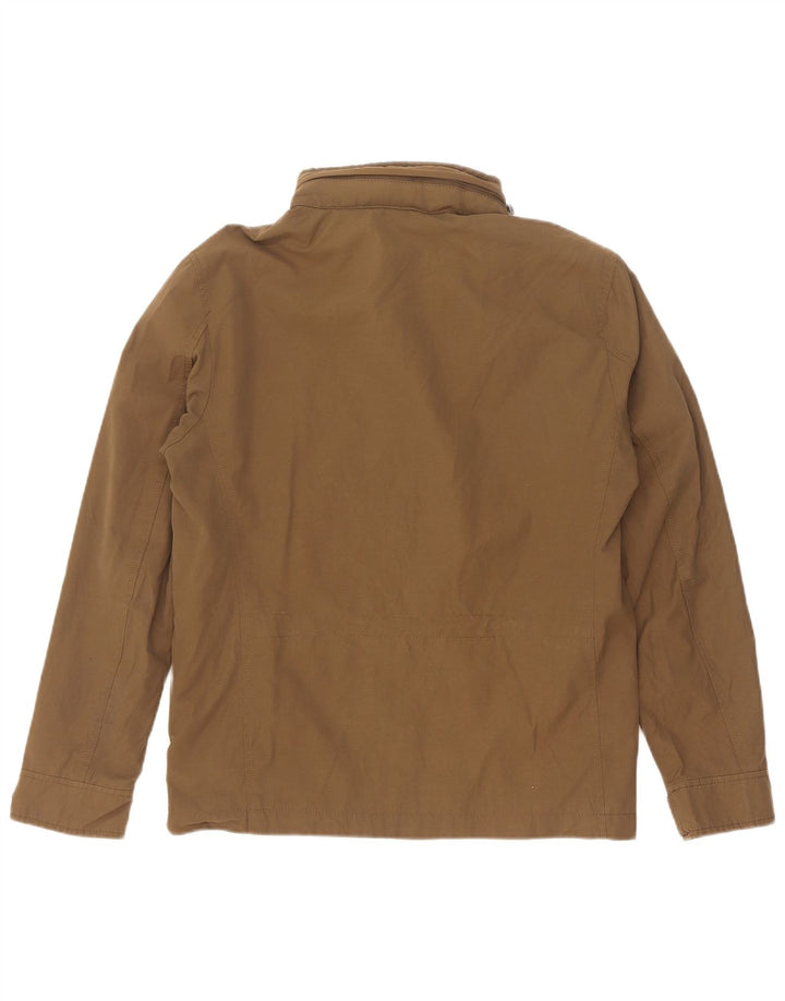 Zara Herren Utility Jacke UK 36 Small Khaki Polyester